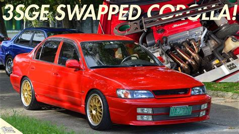 3SGE SWAPPED TOYOTA COROLLA AE101 BIGBODY YouTube