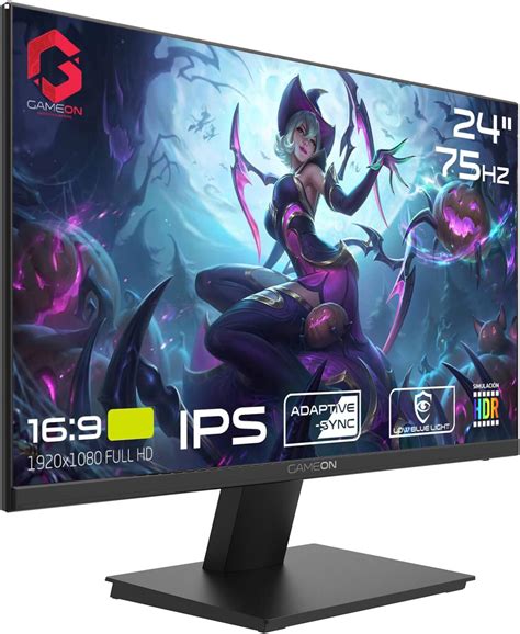 Gameon Fhd Flat Gaming Ips Monitor Hz Refresh Rate Ms