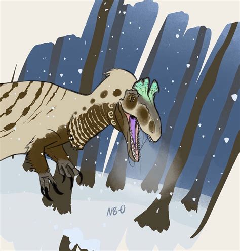 Cryolophosaurus Ellioti By N8 0 On Deviantart