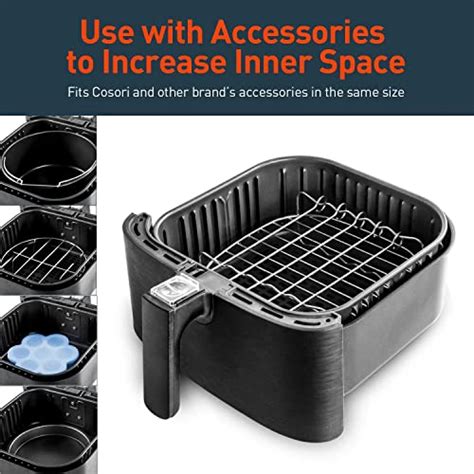 Cosori Air Fryer Accessories Replacement 58qt Basket For Cosori Cp158 Af Cs158 Af And Co158 Af