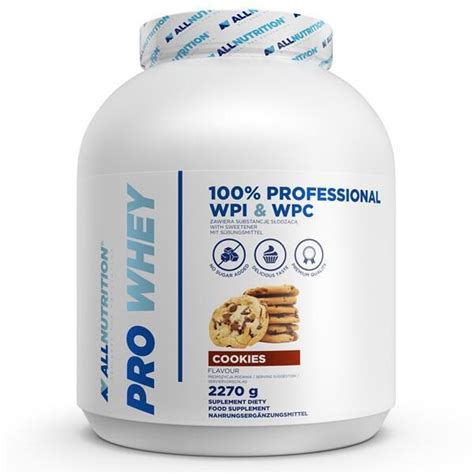 Odżywka Białkowa Pro Whey Wpc Wpi 2270g Lody Waniliowe Allnutrition Decathlon