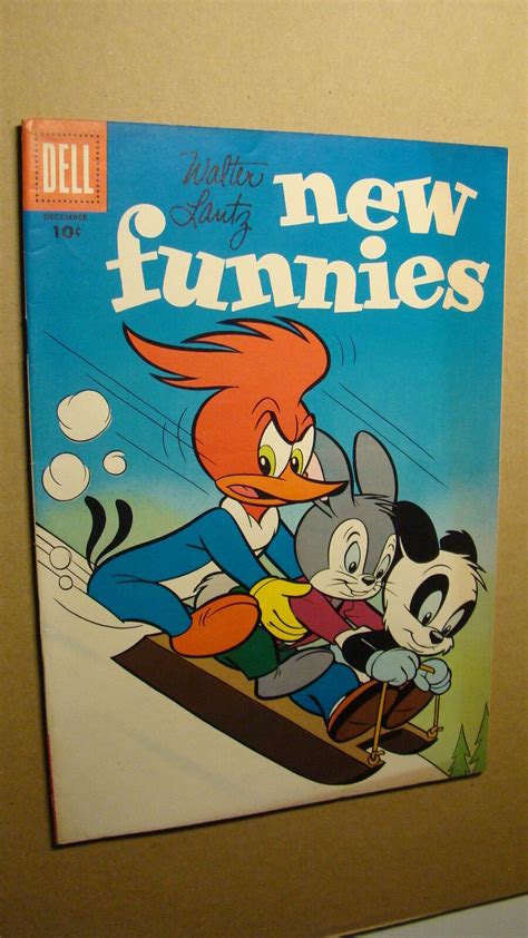 New Funnies Nice Copy Woody Woodpecker Dell Comics Walter