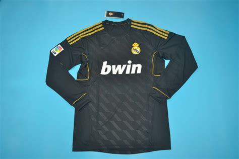 Real Madrid Away Long Sleeve Jersey Free Shipping