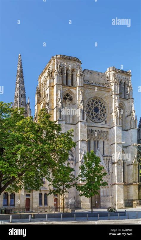 Bordeaux Cathedral, France Stock Photo - Alamy