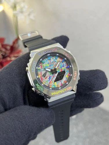 G Shock Black Silver जी शॉक मेन्स कलाई की घड़ी Mangwow Online