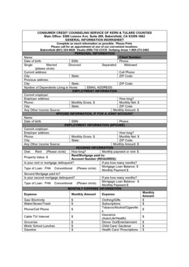 Fillable Online Wwwstatic Kern Information Worksheet Kern Wwwstatic