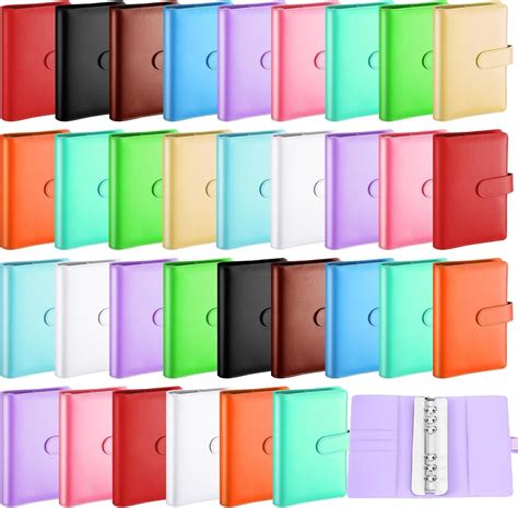 Amazon Chuangdi Pieces A Pu Leather Notebook Binder