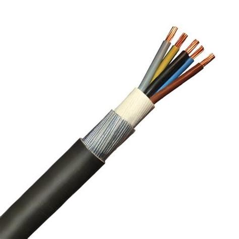 Pvc Jacket Armoured Electrical Cable Steel Wire 90 Degree N2xy Xlpe