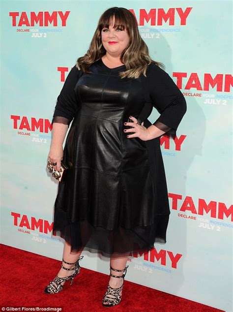 Tammys Melissa Mccarthy Attends La Premiere In Edgy Leather Frock