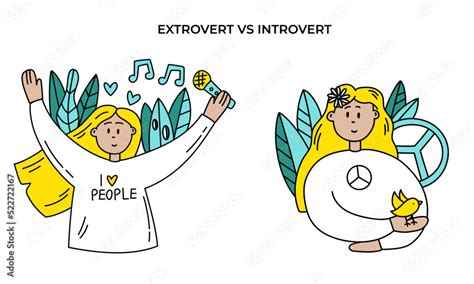 Extrovert Vs Introvert Personality Type Personality Traits Mental