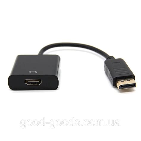 Переходник DP (DisplayPort) to HDMI Black (ID#1580603164), цена: 99 ...
