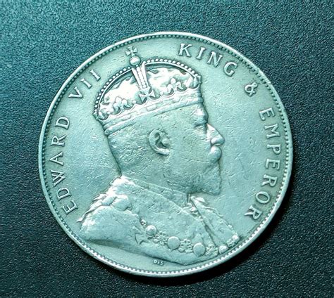 Vintage Straits Settlement King Edward Vii Dollar Hobbies