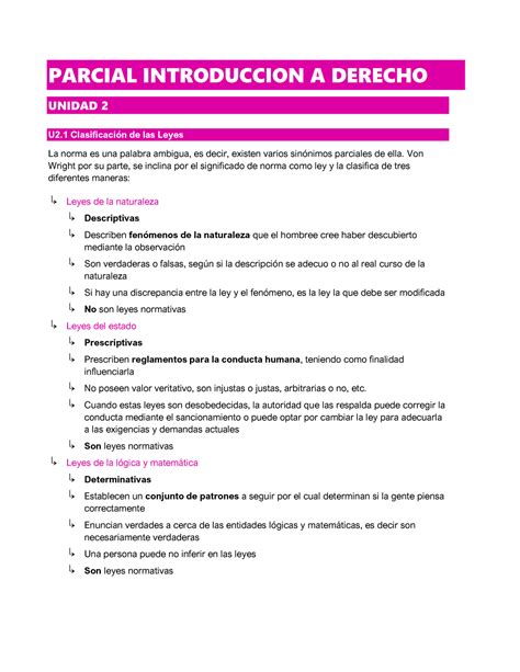 Repaso primer parcial adjunto introducción al derecho cátedra Pettoruti