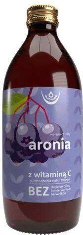 Aronia Sok Z Owoc W Aronii Z Naturaln Witamin C Ml Ceny I