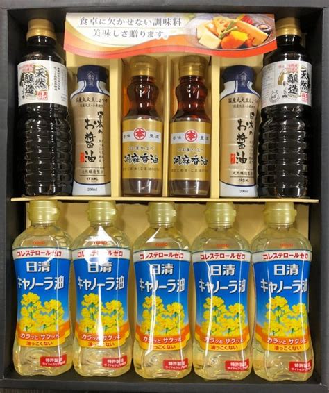 日清キャノーラ油＆和調味料ギフト ドウシシャ食品・酒類事業部