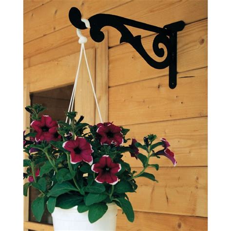 Garden Hanging Basket Bracket with Decorative Scroll