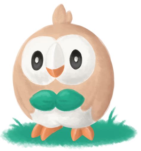 Rowlet By Grlffln On Deviantart