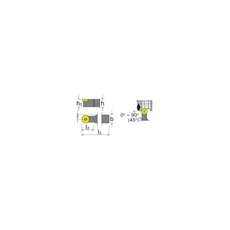 SRDCN 2020K06 Toolholder External Screw On Mesco