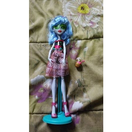 Boneca Monster High Ghoulia Yelps Skull Shores Praia Shopee Brasil