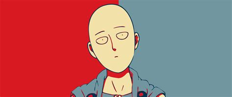 Saitama Wallpaper 4K, Minimalist, One Punch Man