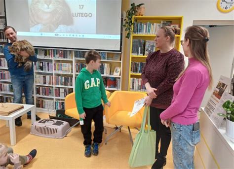 Lekcja Biblioteczna Dzie Kota Biblioteka Publiczna W Piasecznie