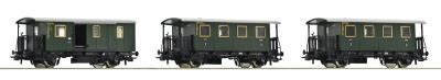 Modellismo Ferroviario SalentoRailroad Roco 74054 Set Di 3 Carrozze