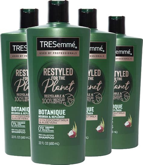 Tresemmé Botanique Shampoo Nourish And Replenish Coconut And Aloe Vera Paraben