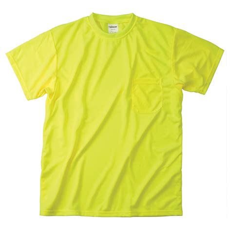 J J Keller SAFEGEAR 3XL Lime High Visibility T Shirt Non Certified