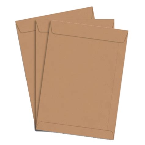 Envelope Saco Kraft Natural A4 240x340 C250 Zeno Embalagens