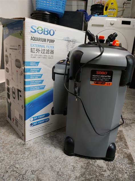 SOBO Aquarium Pump Canister External Filter TV Home Appliances