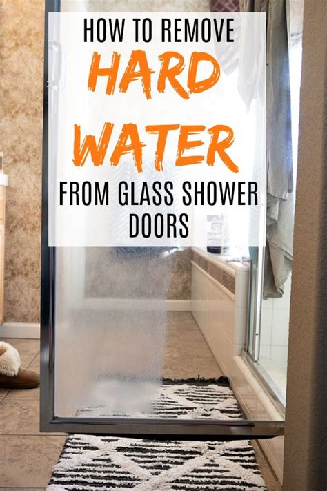 How To Remove Hard Water Stains From Glass Shower Doors Artofit