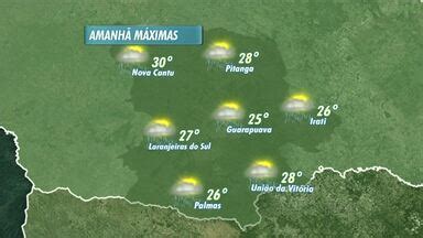 Assistir Boa Noite Paraná Guarapuava Veja como fica a previsão do