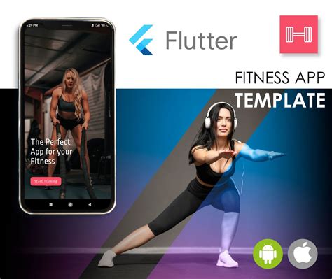 Flutter Fitness App Template Codemarket