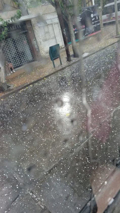 En Fotos Una Abundante Ca Da De Granizo Sorprende A Los Sanjuaninos