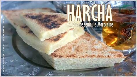 Recette De Harcha Galette A La Semoule Marocaine Maroccan Semolina