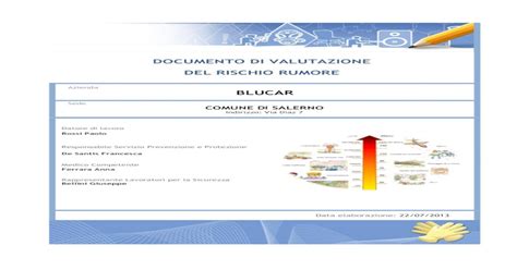 Documento Di Valutazione Del Rischio Rumore Blucar La Valutazione Del