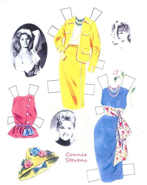 Connie Stevens Paper Doll Clothes Ebay 1500 Free Paper Dolls At