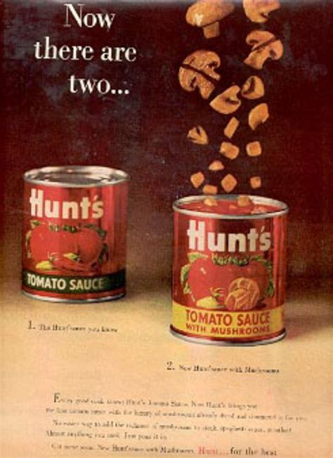 1964 Hunts Tomato Sauce Magazine Ad 2552