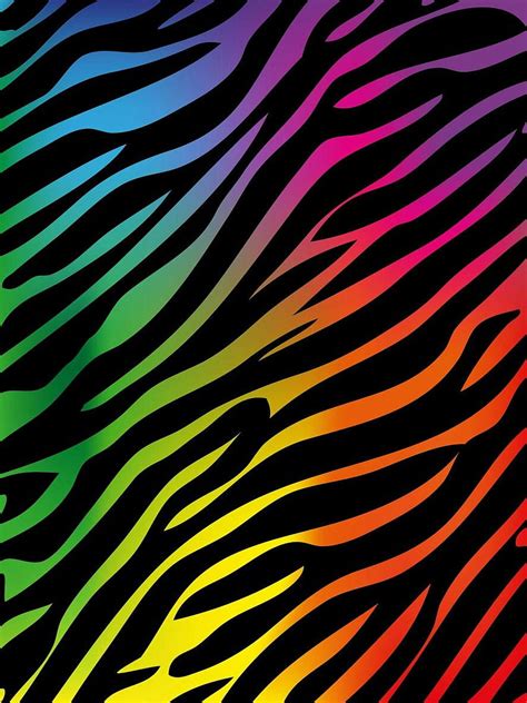 Cool Neon Zebra Backgrounds