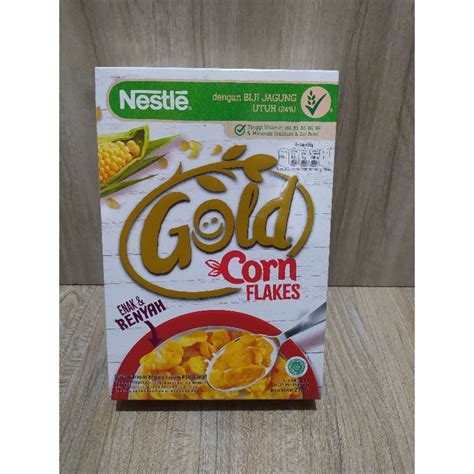 Jual Nestle Gold Corn Flakes Cereal 275gr Shopee Indonesia