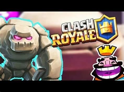 Ta Yona M Cadeles N Har Ka Golem Destes Clash Royale