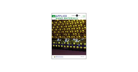 ACS Applied Nano Materials Vol. 5 No. 8 - ACS Publications 