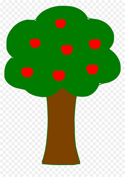 Easy Apple Tree Drawing, HD Png Download - vhv