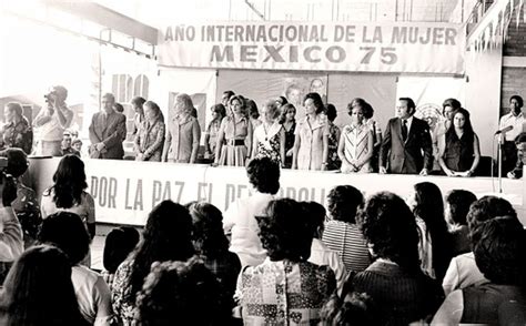 En México la primera Conferencia Mundial de la Mujer en 1975