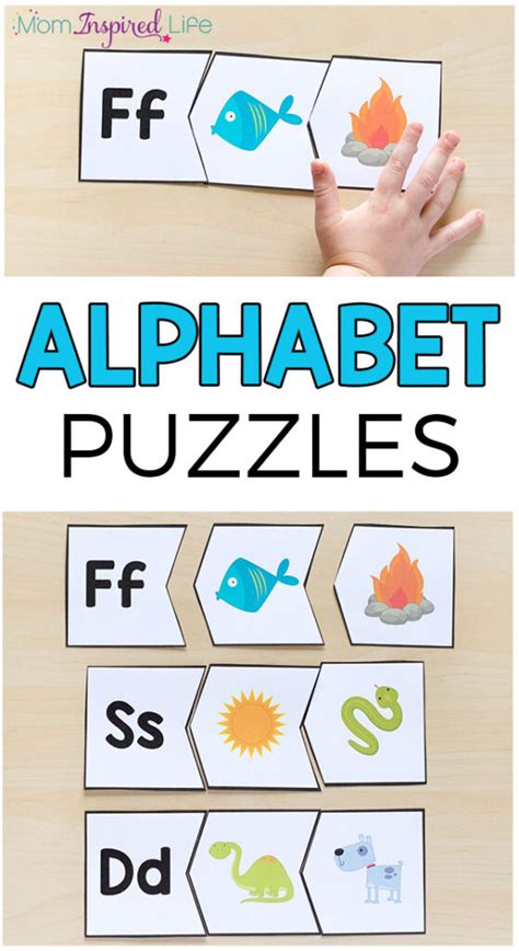 Beginning sounds alphabet puzzles free printable – Artofit