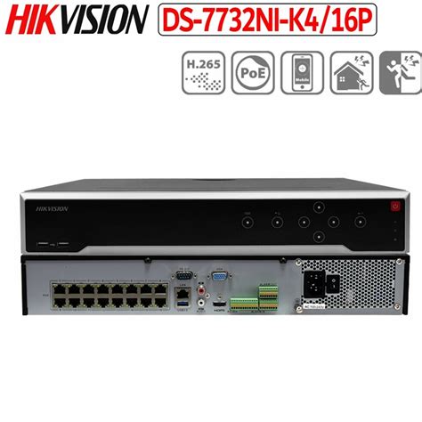 Hikvision XNVR DS 7732NI K4 16P 32ch PoE 4K 4xSATA