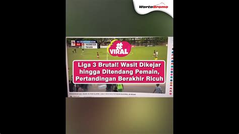 Liga 3 Kacau Pemain PSIK Klaten Aniaya Wasit Pertandingan Persedikab