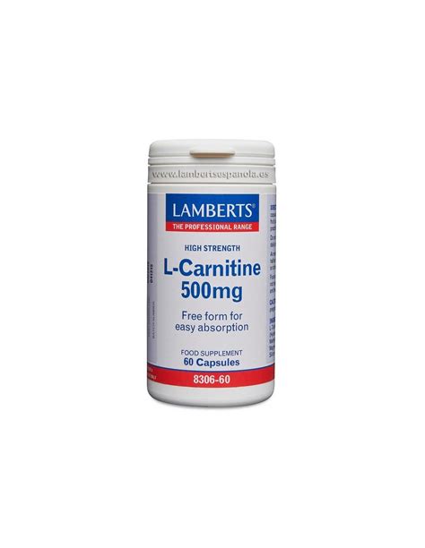 Lamberts L Carnitina Mg C Psulas