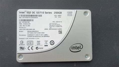 Intel SSD DC S3710 Series 200 GB Internal 2 5 MLC SSDSC2BA200G4 7MM