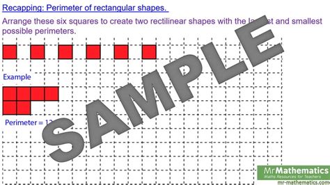 Area of Compound Shapes - Mr-Mathematics.com